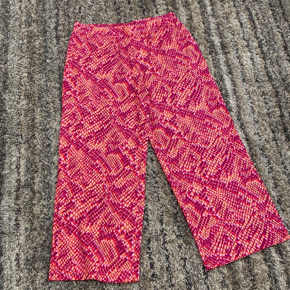 Denim & Co.  petite Beach wide leg pull on pants A376430